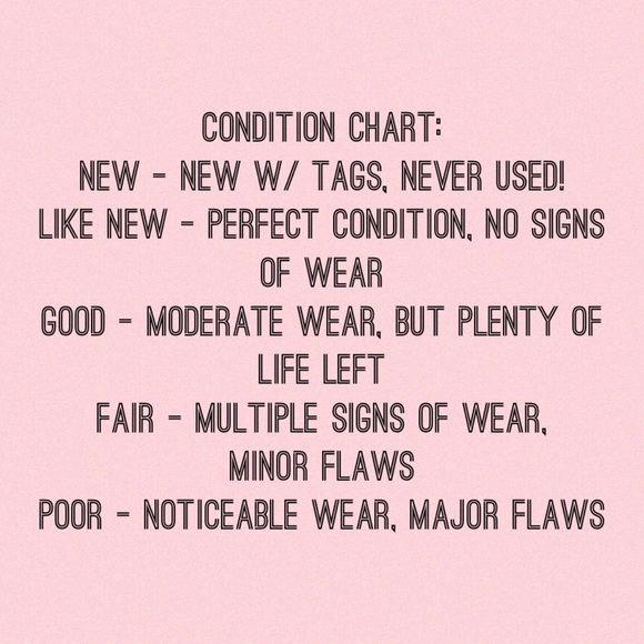 Condition Chart🛍 - Picture 1 of 1